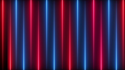 technology abstract background neon lines illuminate lights blinking neon tunnel vibrant lights lines moving animation. Shape glowing purple neon design neon lines	