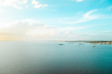 Obraz premium Manaus, Amazonas,Brazil, rio negro, black river