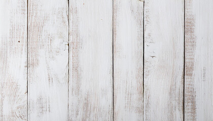 Fototapeta premium White Wooden Plank Background