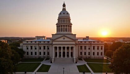  Elegant architectural marvel at sunset