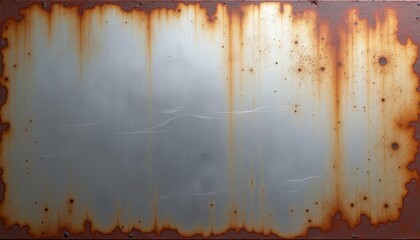  Rusting metal with a hint of mystery