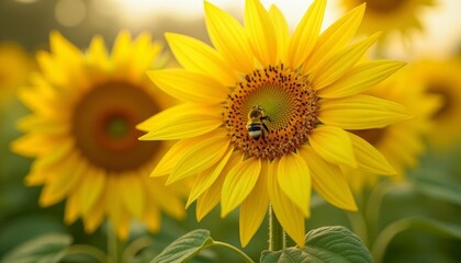  Buzzing with life  A bees favorite flower