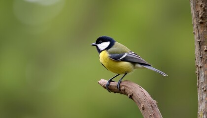 Fototapeta premium Bird of beauty perched with grace