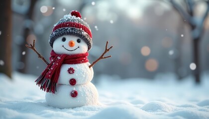 Obraz premium Warm smiles in the winter chill