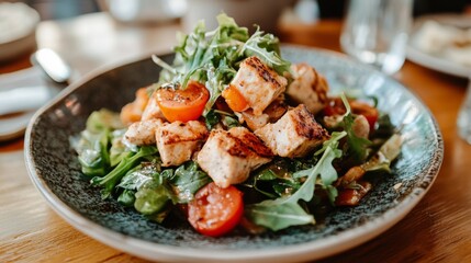 Colorful Plate of Spicy and Sweet Fresh Ingredients