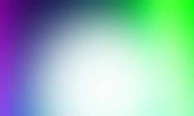 Abstract blurred background image of blue, purple, green colors gradient used as an illustration. Designing posters or advertisements.