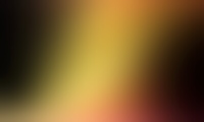 Abstract blurred background image of yellow, red colors gradient used as an illustration. Designing posters or advertisements.