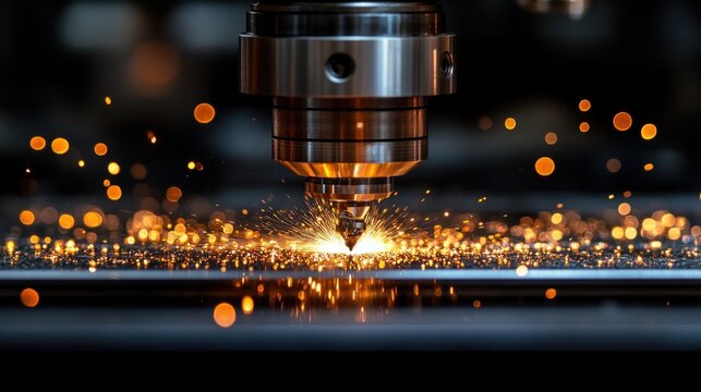 Operator programming a CNC milling machine, showcasing the blend of traditional machining skills and modern technology in manufacturing