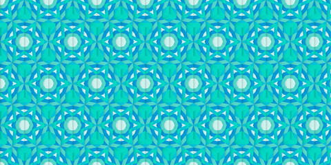 Cool Kaleidoscope: Geometric Pattern