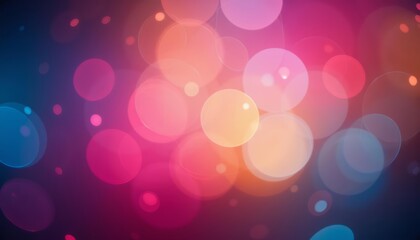  Vibrant bokeh effect perfect for lively backgrounds