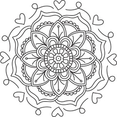 Mandala Coloring Pages.