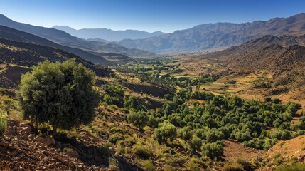 Naklejka premium Stunning Tropical Beach View