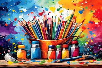 international world education day Student Day, Celebrating Knowledge and Diversity on. World Student Day, Poster, Banner, Story, with a Classic Globe and Books Wooden Desk World book day AI Generated