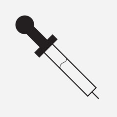 Dropper icon. eyedropper, Tincture picker and pipette drop icon. vector illustration.