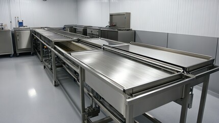 Modern Industrial Kitchen Equipment for Food Preparation