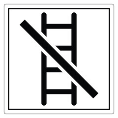 No Railway Access Sign Icon for Safety Compliance