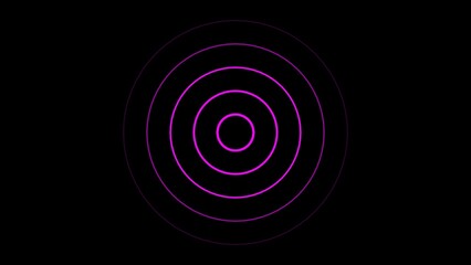 Abstract beautiful radio wave signal  icon background 4k illustration.