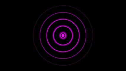 Abstract beautiful radio wave signal  icon background 4k illustration.