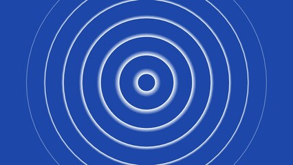 Technology radio wave signal  icon screen background 4k illustration.