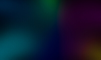 elegant gradient texture backdrop design. Abstract dark green blue magenta black color grainy gradient color flow, wave shaped, Vibrant, noisy, glowing colors, website cover.