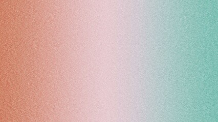 Tosca Green, Pink, and Brown Gradient Background with Gentle Noise Effect – Adds a Soft, Warm Touch to Content, Social Media Posts, and Digital Design Projects