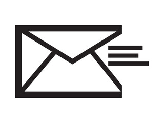 Email, Mail, Envelope and Message icon vector. flat style vector illustration.