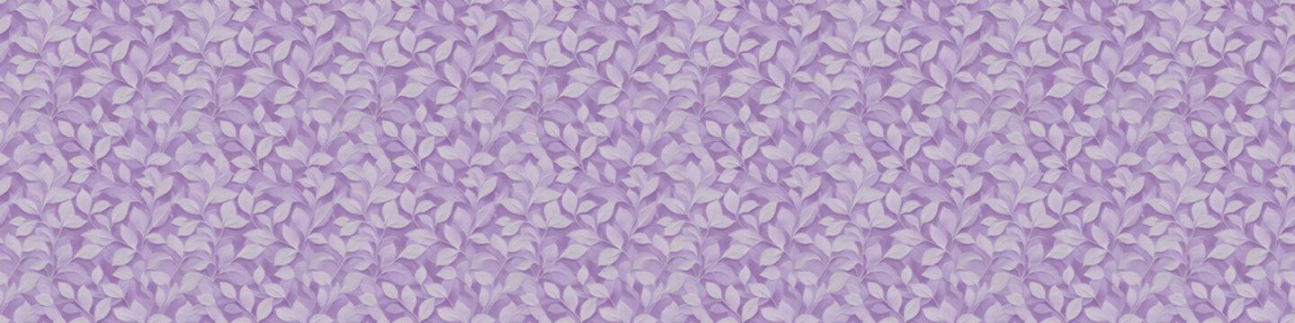 Seamless pattern of purple floral petals for digital background design