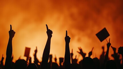 A nighttime shot of an electrifying moment just before a major game with fans in the stands illuminated