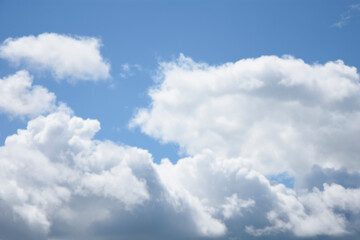 blue sky with clouds