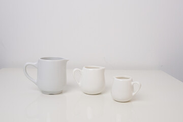 milk pottery