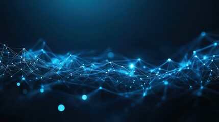 Naklejka premium Abstract Digital Network