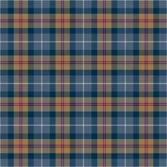 Autumn Plaid Check Seamless Pattern - Cute plaid check repeating pattern design