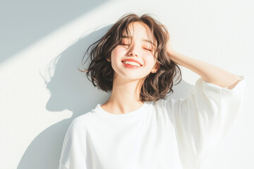 Fototapeta premium 美しい日本人女性のポートレート 9