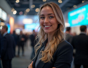 Obraz premium portrait of a business woman