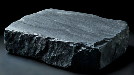 Black Stone Platform - Realistic Image