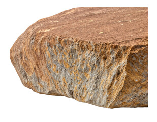 Various rocks isolated on white background