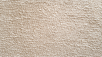 a close-up view of a textured beige fabric.