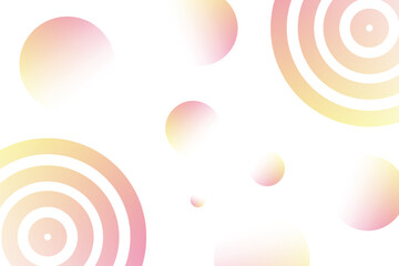 Geometric shapes with faded gradient background