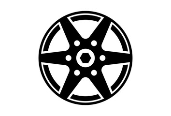 wheel - car wheel vector design template 1