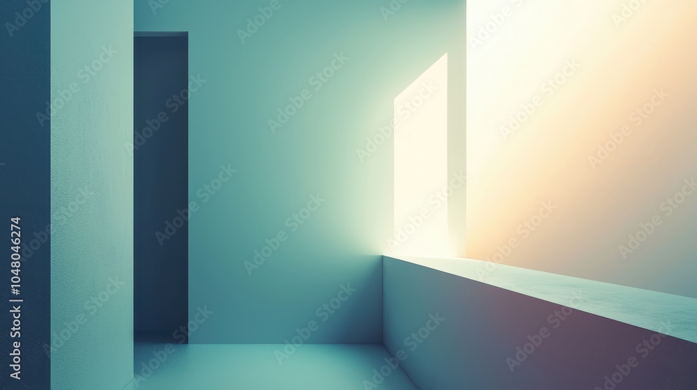 Poster soft gradient abstract background with light transition
