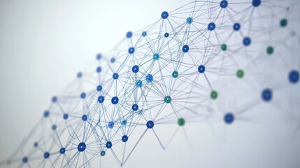 Abstract Visual Representation of Machine Learning Data Points