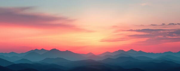 Obraz premium Soft sunlight filtering through delicate clouds, gentle glow across serene landscape, ethereal and calming