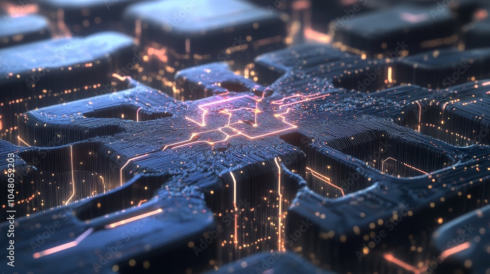 Poster artistic representation of human connection in digital networks