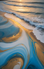 wave on the beach