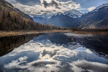 lake in the mountains