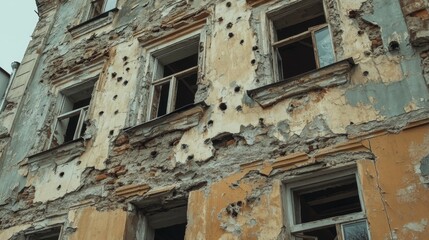 Fototapeta premium abandoned building