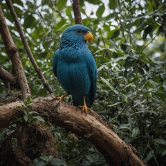 Obraz premium A scientific exploration of bird behavior in captivity versus the wild.