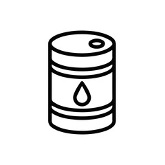Oil icon symbol vector image Illustration
