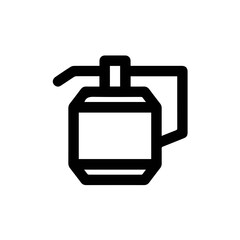 Obraz premium Oil icon symbol vector image Illustration 