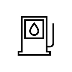 Oil icon symbol vector image Illustration
